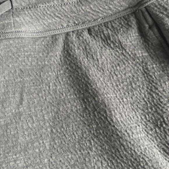 Prana Textured Gray Pull On Drawstring Joggers Size XS - Picture 3 of 8